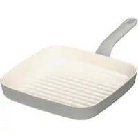 Berghoff Poêle à griller Balance, 24 cm, 1,8 L, Moonmist, Aluminium recyclé - | Leo Line