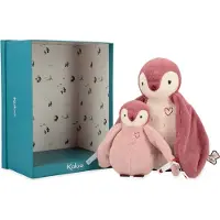 Kaloo - Peluche pingouin rose câlin - Rose - Taille unique