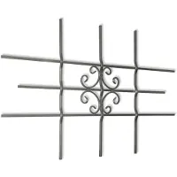 vidaXL Grille de fenêtre 69x114 cm