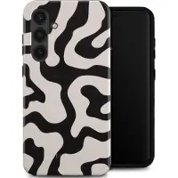 Selencia Vivid Backcover pour le Samsung Galaxy S24 - Art Wave Black