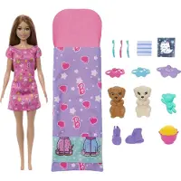 Barbie Puppy Slumber Party Doll Rose Enfants