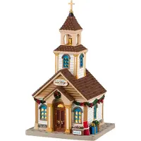 Lemax LA CHIESA DEL NUOVO VILLAGGIO - THE NEW VILLAGE CHURCH 45261