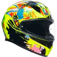 AGV Casque K3 Rossi Winter Test 2019, multicolore, 2XL (63/64)