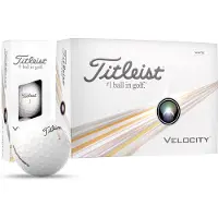 Titleist Velocity 2024 White Balles de golf