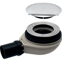 Geberit SIPHON WASTE Shower 90 mm RÉDUIT H 30 mm cod 150.583.21.1 Garniture d'écoulement pour salle de bains