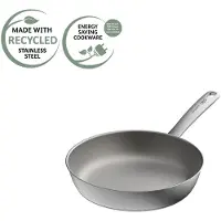 Berghoff Poêle à frire en graphite, 24 cm, 2 L, acier inoxydable recyclé - | Leo Line