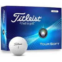 Titleist Tour Soft 2024 White Balles de golf