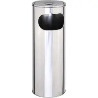 Huismerk Poubelle cendrier Argenté 58 cm