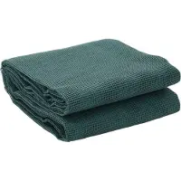 vidaXL Tapis de tente vert 6x2,5 m