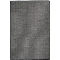 vidaXL Tapis à tissage plat d'extérieur 120x170 cm Gris