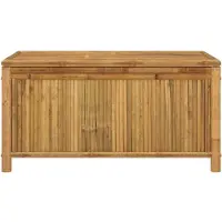 vidaXL Coffre de jardin 110x52x55 cm bambou