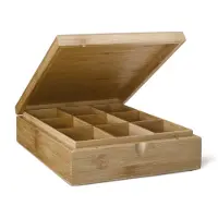 Bredemeijer Boîte Bamboo With 9 Compartments