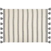 Beliani Couverture Cayir Coton 130 X 170 Cm Beige