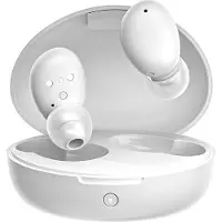 QCY Ecouteurs T16 TWS (bia?e) (ANC, 5.50 h, Sans fil), Écouteurs, Blanc