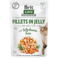 Brit Care Fillets in Jelly Wholesome Tuna - Thon en gelée - 24 x 85 g