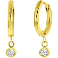 Lucardi Boucles d'oreilles 'Daya ' or