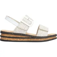 Rieker Sandalen Plat Sandalen Plat - Wit - Maat 41