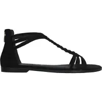 Tamaris Sandalen Plat Sandalen Plat - Zwart - Maat 37