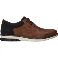 Rieker Chaussure à lacets bleu foncé / marron / chocolat