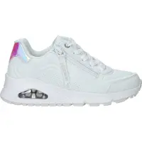 SKECHERS Uno Sneakers Laag - Wit - Maat 33