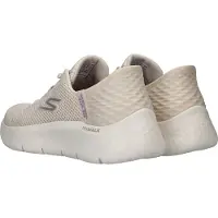 SKECHERS Slip-Ins: Go Walk Flex Sneakers Laag - Gebroken wit - Maat 39