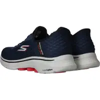 SKECHERS Go Walk 7 - Free Hand 2 Sneakers Laag - Blauw - Maat 44