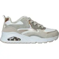 SKECHERS Uno Gen1 - Color Surge Sneakers Laag - Gebroken wit - Maat 33