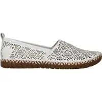 Rieker Mocassins pour femmes M2851-80 weiss 39
