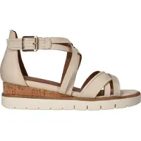 Tamaris Sandales 'Sandalen Plat' blanc cassé