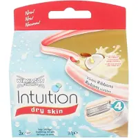 Wilkinson Rasoirs Intuition 2 en 1 pour peaux sèches, paquet de 3 x 10