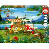 Educa Puzzle Vacances à La Campagne - 1000 pièces