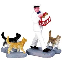 Lemax Village Collection Merry Milkman Lot de 4 #72511