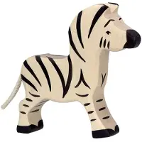 Holztiger Zèbre, klein