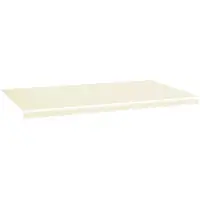vidaXL Ersatztuch für awning 6x3,5 M cremefarbene Colored