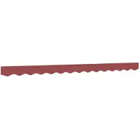 vidaXL Volant de store rouge bourgogne 3,5 m