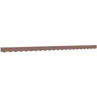 vidaXL Volant de store brun 5 m