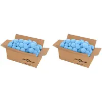 vidaXL Boules anti-bactériennes filtrantes de piscine bleu 1400 g PE