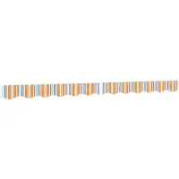 vidaXL Volant de store Multicolore Rayé 3 m