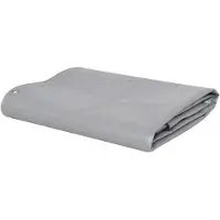 vidaXL Bâche de protection 650 g/m² 4x5 m Gris