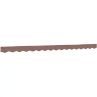 vidaXL Volant de store brun 4 m