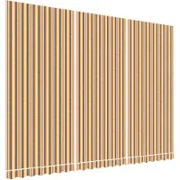 vidaXL Toile de store Multicolore Rayé 5x3,5 m