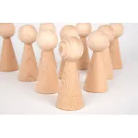 TickiT Marionnettes TickiT en bois vierge 100 Mm