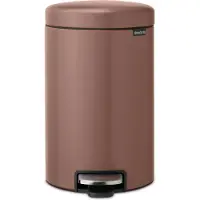 Brabantia Panier à pédales newIcon - 3 L, taupe satiné