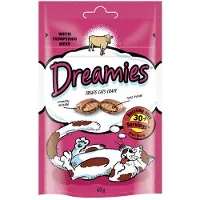 Dreamies friandise pour chat avec du délicieux boeuf 6x60 g