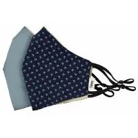 Tilley Masque Buccal Cotton 2-Pack - Bleu