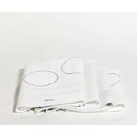 The Table Serviette de Table The Table Back Home Rice And Black (Ensemble de 4)-50 x 45 cm