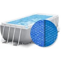 Intex Bâche à Bulles Isolante 488 x 244 cm Piscine Rectangulaire