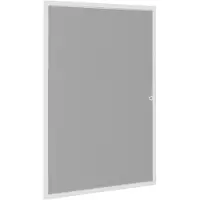 vidaXL Moustiquaire pour fenêtre Blanc 90x120 cm