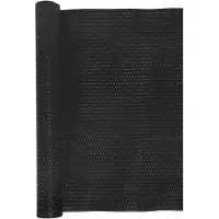 vidaXL Pare-vue balcon noir 1000x90 cm Poly rotin