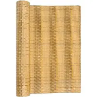 vidaXL Paravent de balcon marron clair 400x80 cm résine tressée